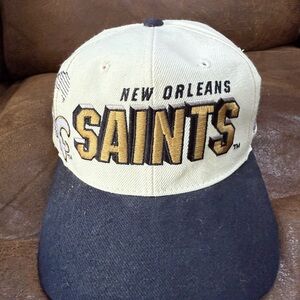 Vintage Hat New Orleans Saints Shadow Cap